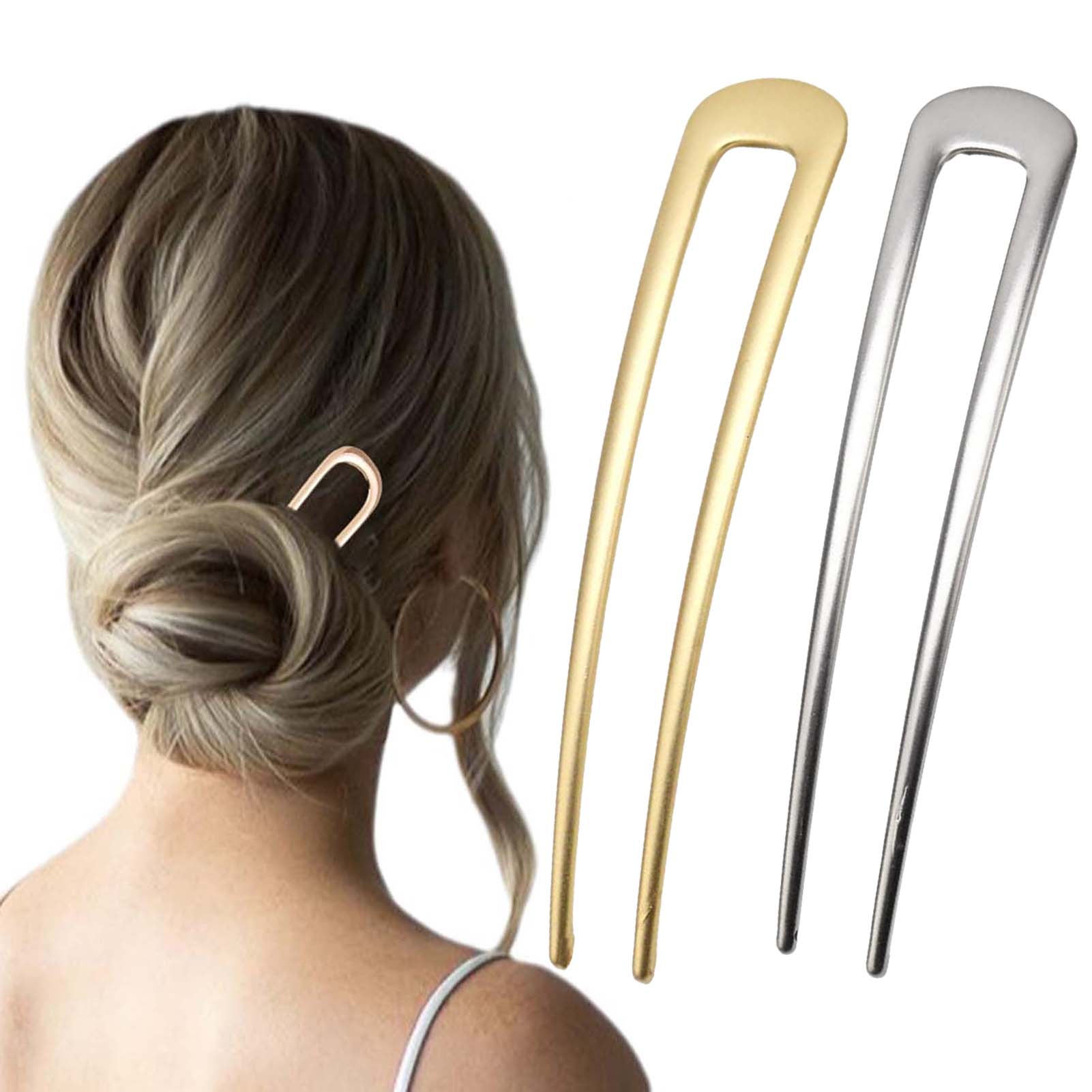 French U Shaped Hair Pins Vint - Clip In Hair Piece recension och pris