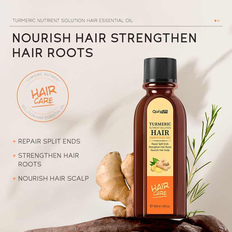 QUIYUM Turmeric Hair Essential - Split End Repair Serum recension och pris