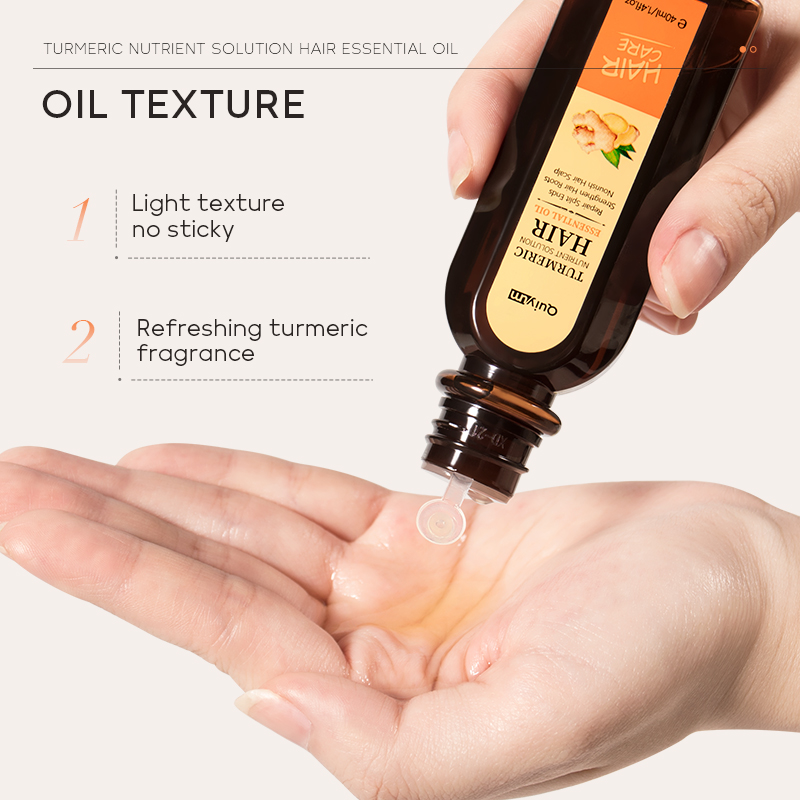 QUIYUM Turmeric Hair Essential - Split End Repair Serum recension och pris