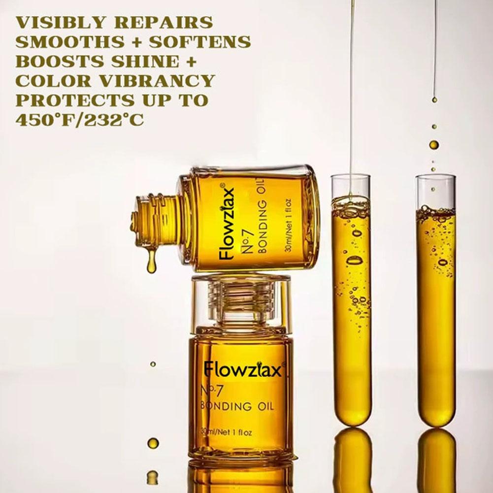 Flowzlax No.7 Bonding Oil 30ml - Split End Repair Serum recension och pris