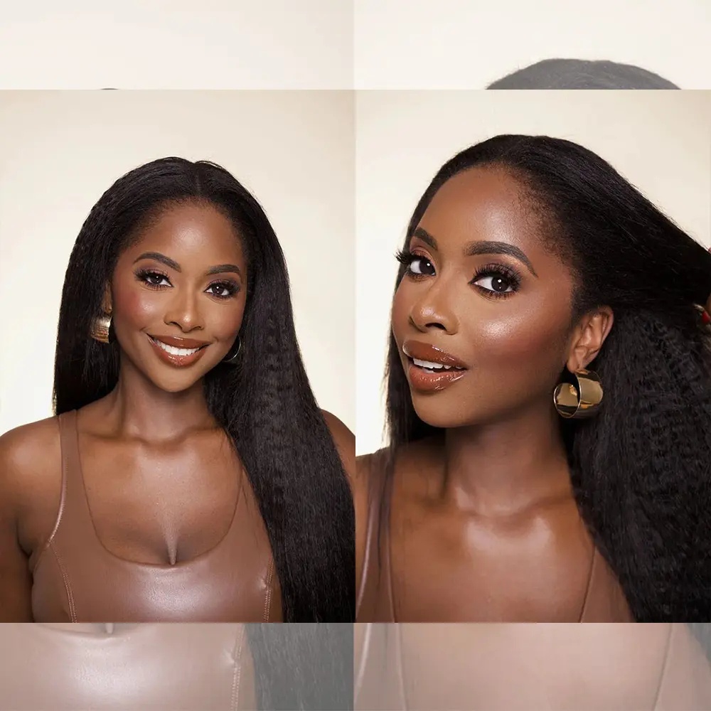 Feather Kinky Straight Crochet - Feather Hair Extension recension och pris