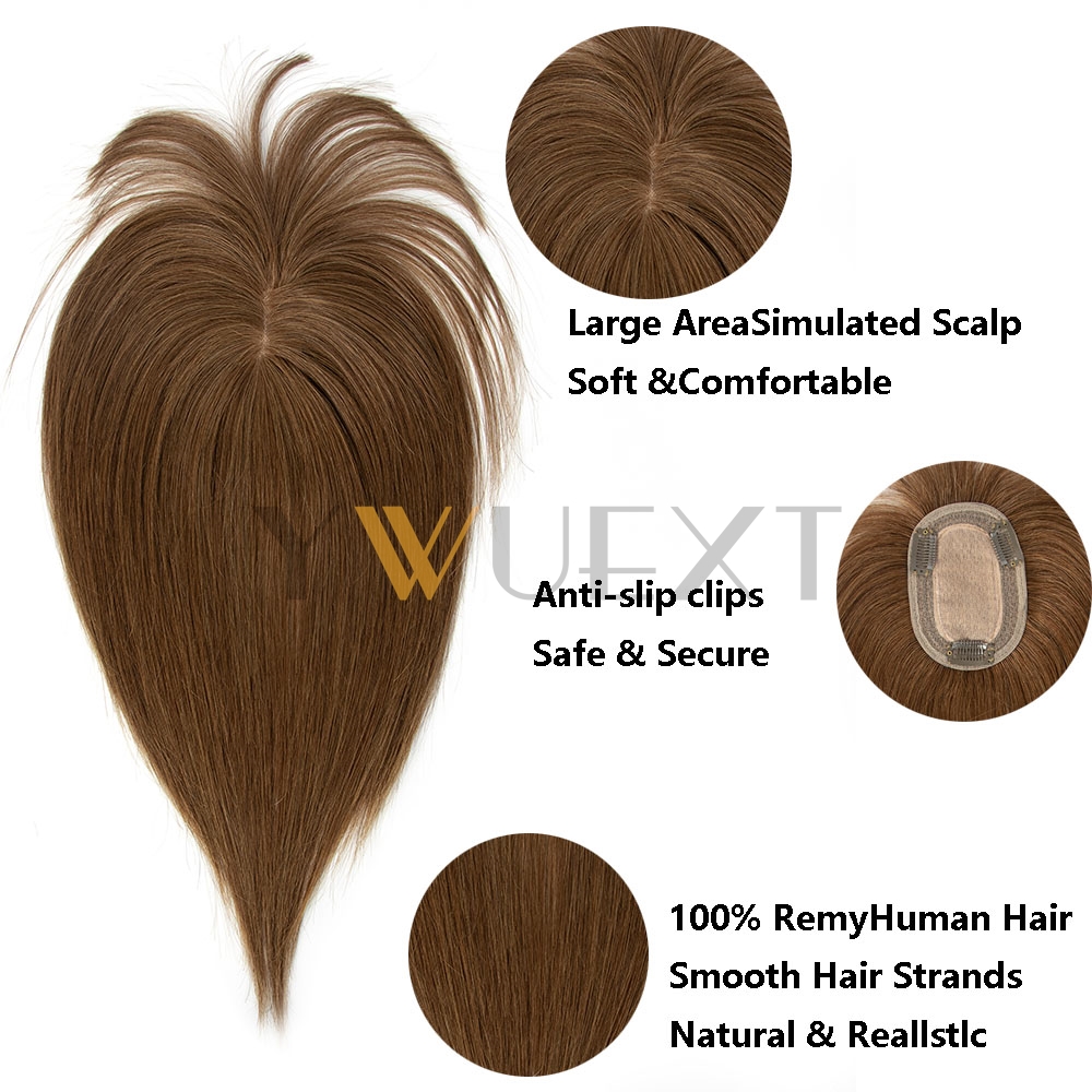 Clip In Hair Pieces Toppers 8