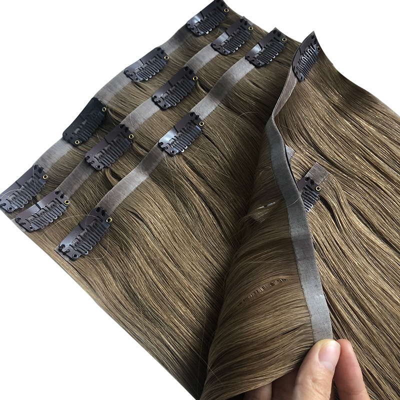 Straight Invisible PU Clip In  - Clip In Hair Piece recension och pris