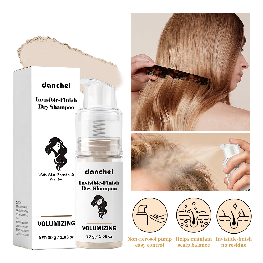 Instant Dry Shampoo Powder Oil - Hair Care For Dry And Frizzy Hair recension och pris