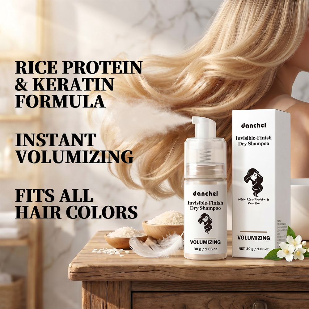 Instant Dry Shampoo Powder Oil - Hair Care For Dry And Frizzy Hair recension och pris