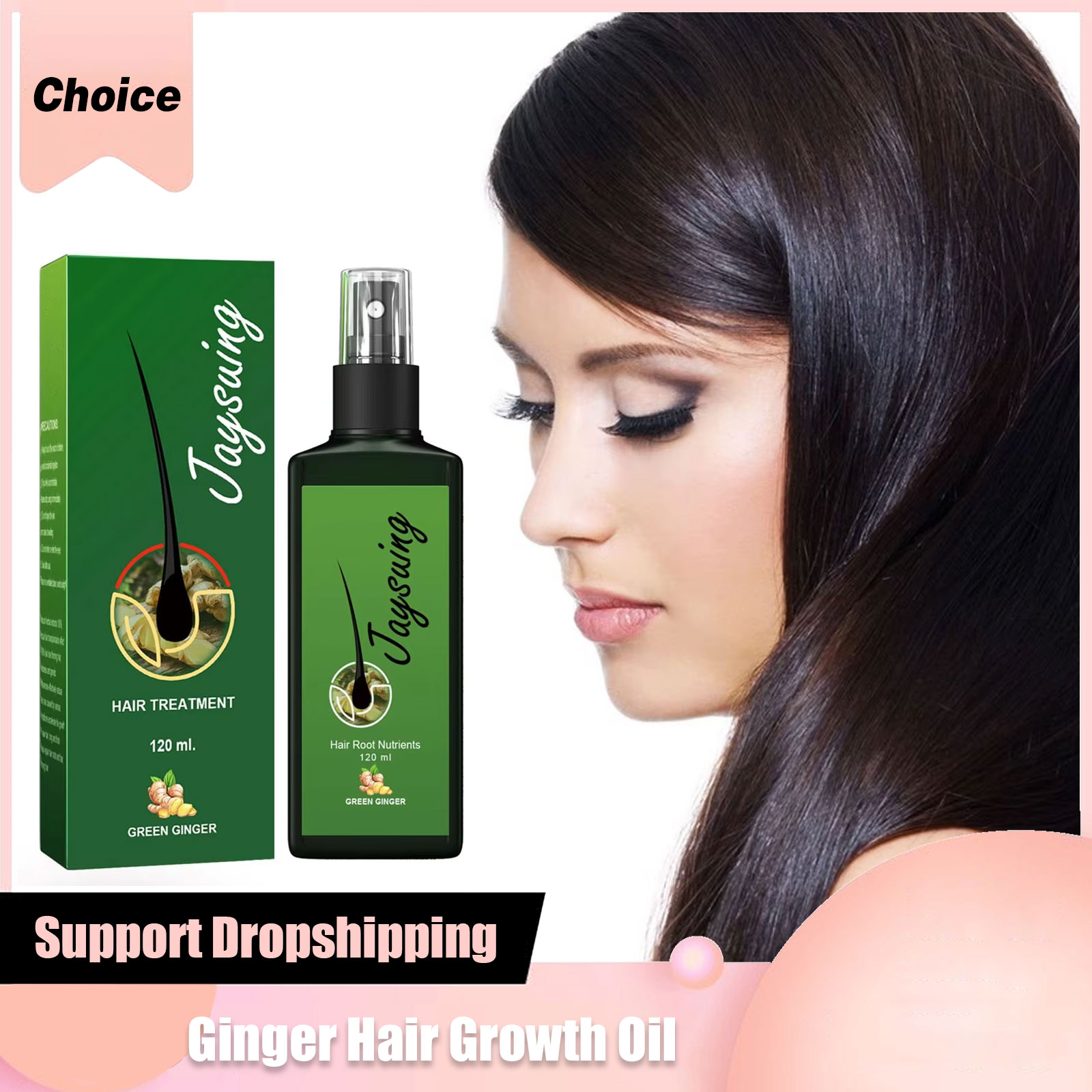 Fast Ginger Hair Growth Spray  - Hair Care Hair Serum recension och pris