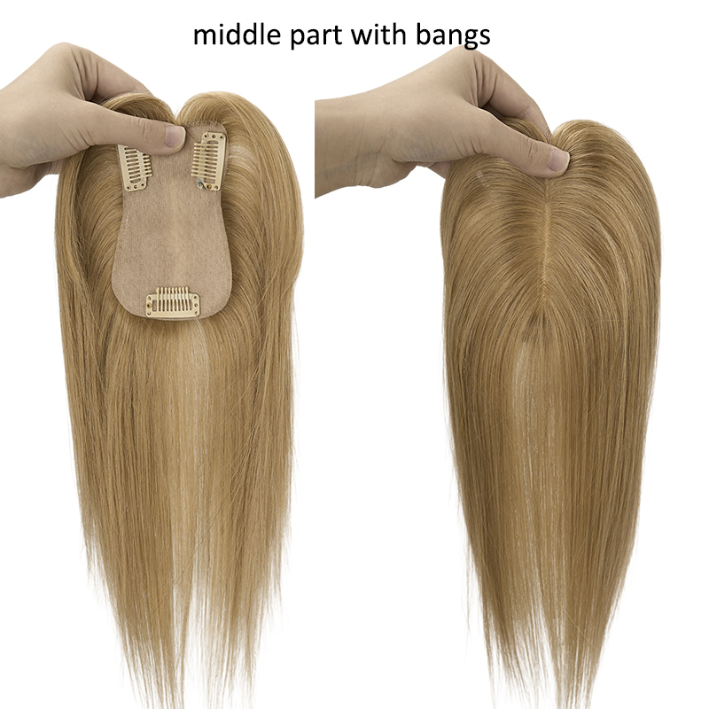 7x11cm Women Toupee Human Hair - Clip In Hair Piece recension och pris