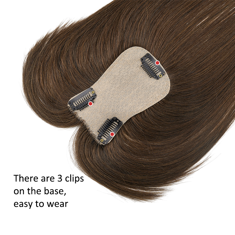 7x11cm Women Toupee Human Hair - Clip In Hair Piece recension och pris