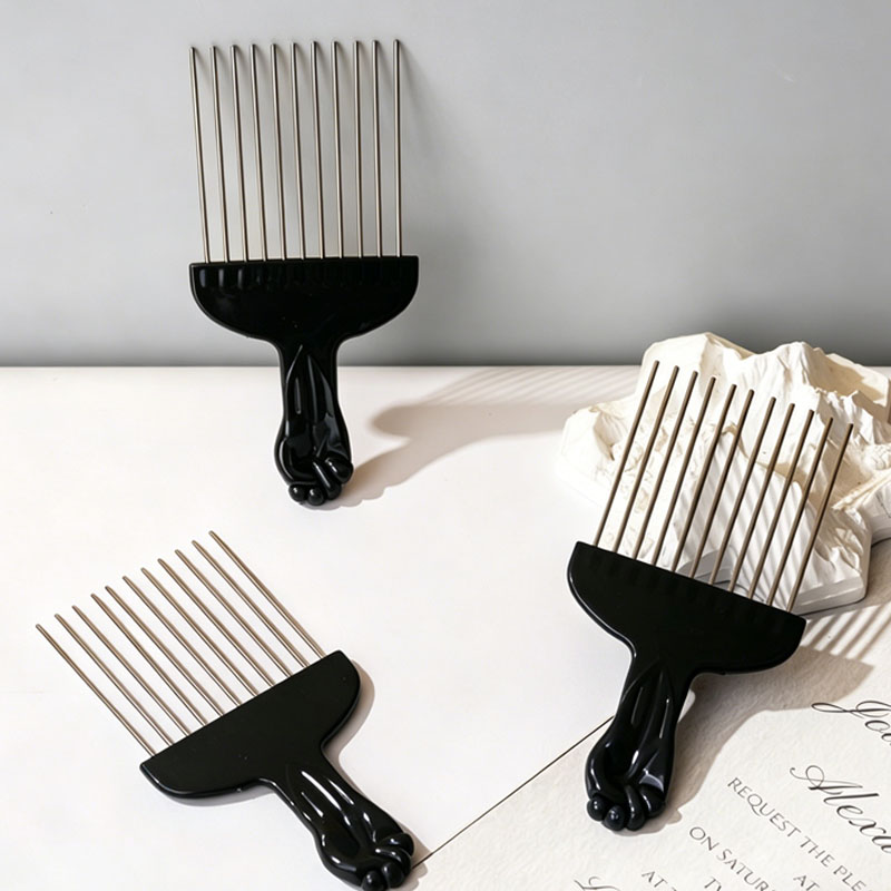 New Professional Barber Comb P - Afro Pick Comb recension och pris