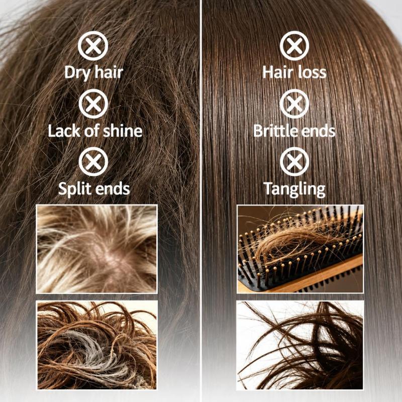 Non‑greasy Disposable Hair Con - Hair Care For Dry And Frizzy Hair recension och pris