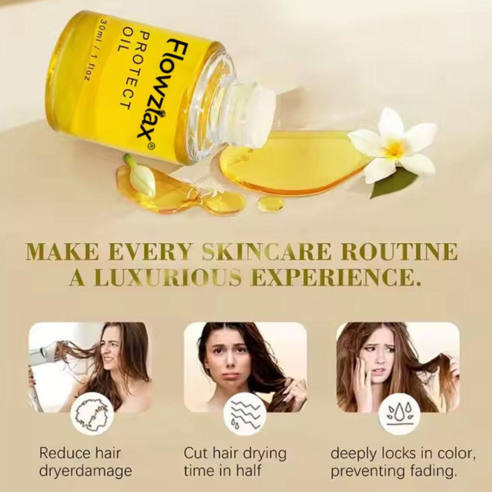 Flowzlax No.7 Bonding Oil 30ml - Split End Repair Serum recension och pris