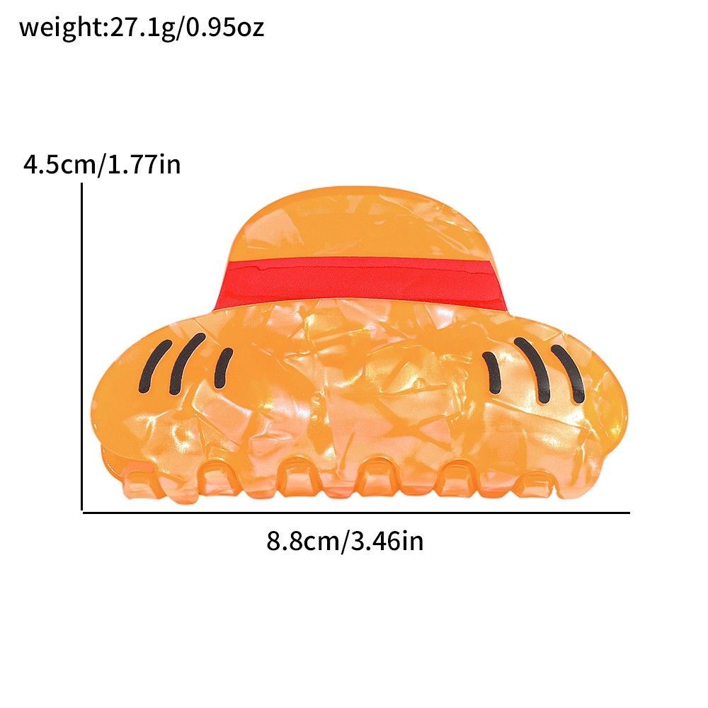 New One Piece Luffy Hat Hair C - Clip In Hair Piece recension och pris