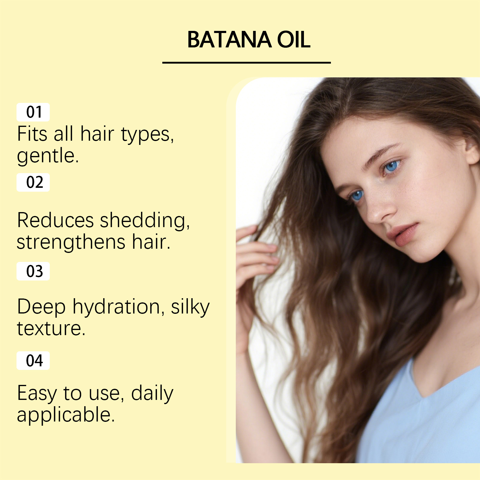 Batana Hair Oil Natural Organi - Split End Repair Serum recension och pris