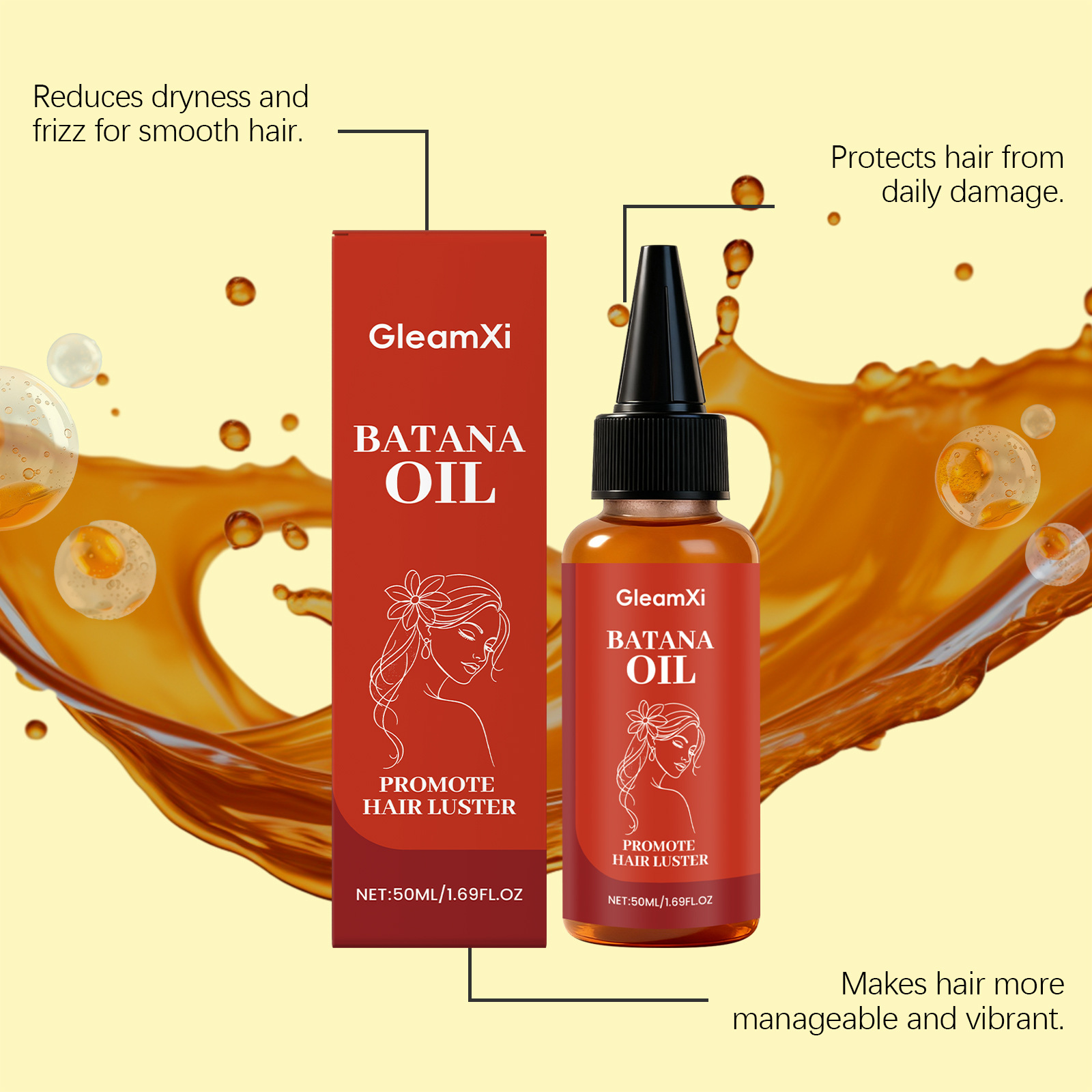 Batana Hair Oil Natural Organi - Split End Repair Serum recension och pris